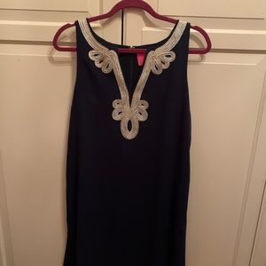 Lilly Pulitzer NWT Sz 4, Shift dress in Navy.
